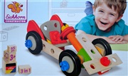 Wooden construction set - build 3 different sports cars